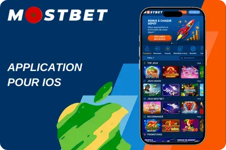 Application iOS Mostbet Maroc