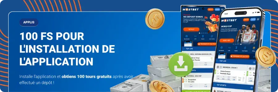 Application mobile Mostbet Maroc
